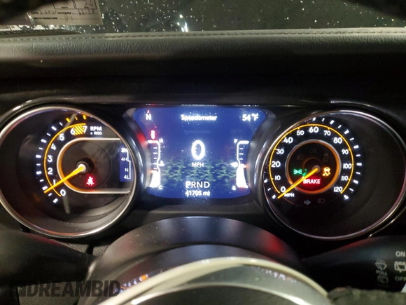 2021 Jeep Wrangler Unlimited Sahara z VIN 1C4HJXEN8MW772617, wystawiony jako Copart lot #50134815 z przebiegiem 41 705 mil mil oraz Szkoda całkowita • Salvage title. Historia ofert i sprzedaży dostępna na DreamBid. Obrazek 9.