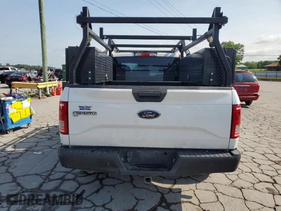 2017 Ford F-150 XL with VIN 1FTEX1EP7HFA81780, listed as a Copart auction lot 62687945 with 232,732 mi miles and Salvage title. Bid and sale history available at DreamBid. Image 6.