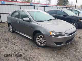 2012 Mitsubishi Lancer ES with VIN JA32U2FU5CU008402, listed as a IAAI auction lot 41112680 with 181,559 mi miles. Bid and sale history available at carsss.com. Image 1.