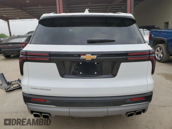 2025 Chevrolet Traverse FWD LT with VIN 1GNERGRS1SJ125571, listed as a Copart auction lot 50612075 with 7,825 mi miles and Clean title. Bid and sale history available at DreamBid. Image 6.