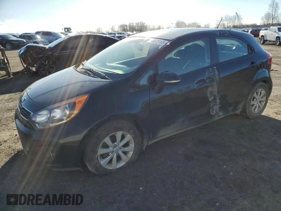 2015 Kia Rio EX with VIN KNADN5A31F6456357, listed as a Copart auction lot 48820165 with 108,865 mi miles and Clean Title. Bid and sale history available at carsss.com. Image 1.