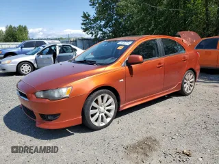 2010 Mitsubishi Lancer GTS z VIN JA32X8HW4AU007750, wystawiony jako Copart lot #59546215 z przebiegiem Nie podano mil oraz Czysty tytuł • Clean title. Historia ofert i sprzedaży dostępna na DreamBid. Obrazek 1.