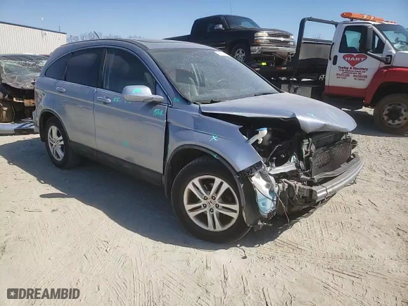 2010 Honda CR-V EX-L with VIN 5J6RE4H70AL043197, listed as a Copart auction lot 46778215 with 134,131 mi miles and Salvage Title. Bid and sale history available at carsss.com. Image 12.