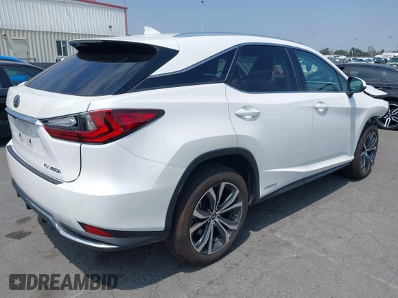 2022 Lexus RX 450h с VIN 2T2HGMDA7NC074100, выставлен на аукционе IAAI как лот 42463664 с пробегом 36 565 миль миль и . История ставок и продаж доступна на DreamBid. Изображение 4.