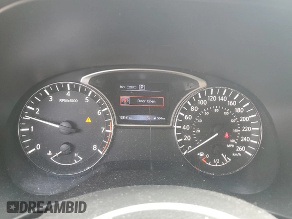 2016 Nissan Pathfinder SL with VIN 5N1AR2MM8GC600188, listed as a Copart auction lot 56091265 with 133,141 mi miles and Salvage title. Bid and sale history available at DreamBid. Image 9.