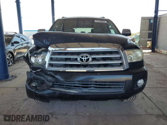 2012 Toyota Sequoia Limited with VIN 5TDJY5G1XCS066467, listed as a Copart auction lot 71124024 with 153,349 mi miles and Salvage Title. Bid and sale history available at carsss.com. Image 5.