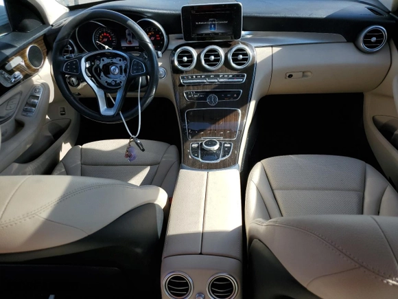 2018 Mercedes-Benz C-Class C 300 with VIN 55SWF4JB1JU268766, listed as a Copart auction lot 48982865 with 122,482 mi miles and Non Repairable. Bid and sale history available at carsss.com. Image 8.