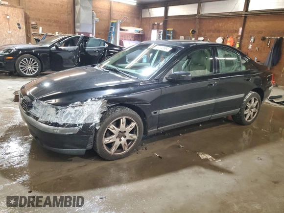 2004 Volvo S60 with VIN YV1RH59H042389930, listed as a Copart auction lot 74143964 with 0 mi miles and Salvage Title. Bid and sale history available at carsss.com. Image 1.