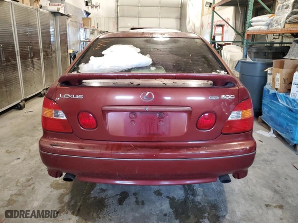 1998 Lexus GS 300 Luxury Perform Sdn with VIN JT8BD68S7W0034059, listed as a Copart auction lot 88227395 with 269,435 mi miles and Salvage Title. Bid and sale history available at carsss.com. Image 6.