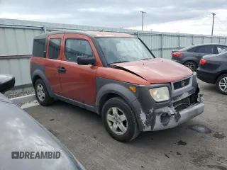 2004 Honda Element EX with VIN 5J6YH27584L019838, listed as a Copart auction lot 89385465 with 249,254 mi miles and Salvage title. Bid and sale history available at DreamBid. Image 4.