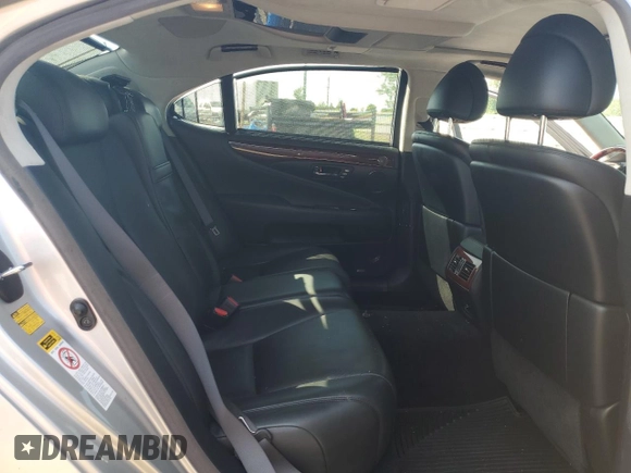 2008 Lexus LS 600h L with VIN JTHDU46F385003092, listed as a Copart auction lot 62096405 with 185,459 mi miles and Clean title. Bid and sale history available at DreamBid. Image 10.