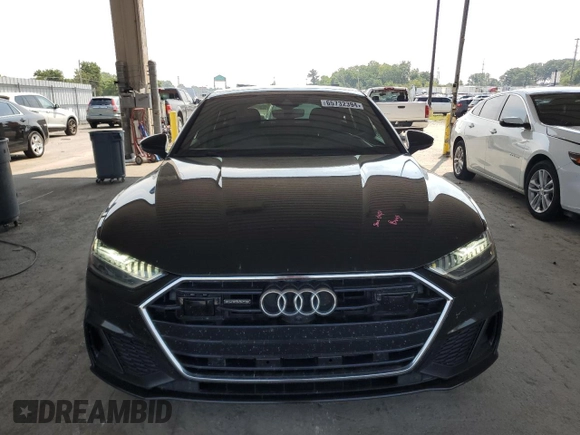 2019 Audi A7 Prestige with VIN WAUV2AF2XKN068159, listed as a Copart auction lot 65732394 with 72,116 mi miles and Salvage Title. Bid and sale history available at carsss.com. Image 5.