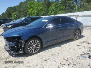 2017 Lincoln MKZ Select with VIN 3LN6L5C96HR660124, listed as a Copart auction lot 57961315 with 90,770 mi miles and Salvage title. Bid and sale history available at DreamBid. Image 1.