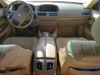 2004 BMW 7 Series 745i with VIN WBAGL63484DP68795, listed as a Copart auction lot 77201084 with 134,044 mi miles and Salvage Title. Bid and sale history available at DreamBid. Image 8.