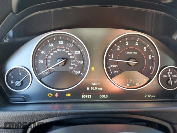 2017 BMW 3 Series 340i with VIN WBA8B3G31HNU35779, listed as a Copart auction lot 88151105 with 90,783 mi miles and Salvage Title. Bid and sale history available at DreamBid. Image 9.