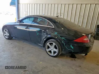 2007 Mercedes-Benz CLS 550 with VIN WDDDJ72X67A083896, listed as a Copart auction lot 58011355 with 126,102 mi miles and Salvage title. Bid and sale history available at DreamBid. Image 2.