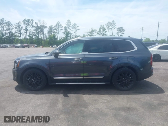 2021 Kia Telluride SX with VIN 5XYP54HC7MG130377, listed as a IAAI auction lot 42172684 with 32,186 mi miles and . Bid and sale history available at DreamBid. Image 14.