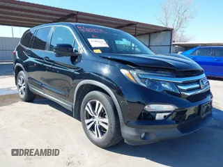 2016 Honda Pilot EX-L with VIN 5FNYF6H55GB091508, listed as a IAAI auction lot 41488635 with 98,222 mi miles. Bid and sale history available at carsss.com. Image 1.
