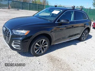 2021 Audi Q5 Premium Plus with VIN WA1BAAFY3M2023012, listed as a IAAI auction lot 41983076 with 71,249 mi miles. Bid and sale history available at carsss.com. Image 17.