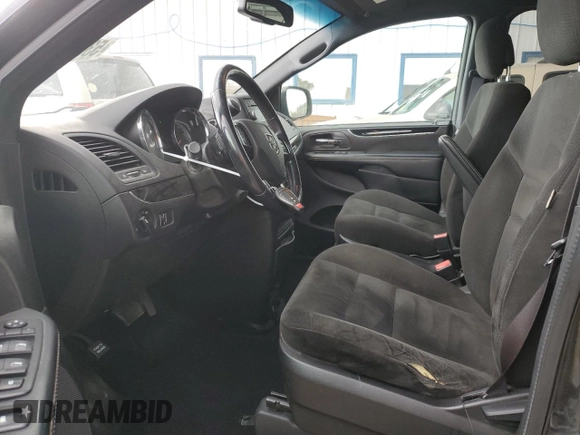 2015 Dodge Grand Caravan American Value with VIN 2C4RDGBG6FR659777, listed as a Copart auction lot 53847385 with 176,802 mi miles and Salvage Title. Bid and sale history available at DreamBid. Image 7.