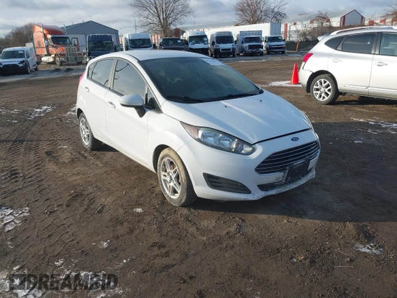 2018 Ford Fiesta SE with VIN 3FADP4EJ5JM109578, listed as a IAAI auction lot 41162686 with 92,267 mi miles. Bid and sale history available at carsss.com. Image 1.