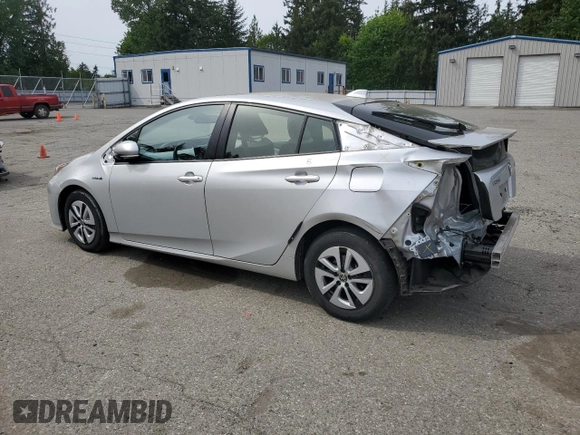 2017 Toyota Prius Two with VIN JTDKARFU2H3049392, listed as a Copart auction lot 55634485 with 32,405 mi miles and Salvage Title. Bid and sale history available at DreamBid. Image 2.