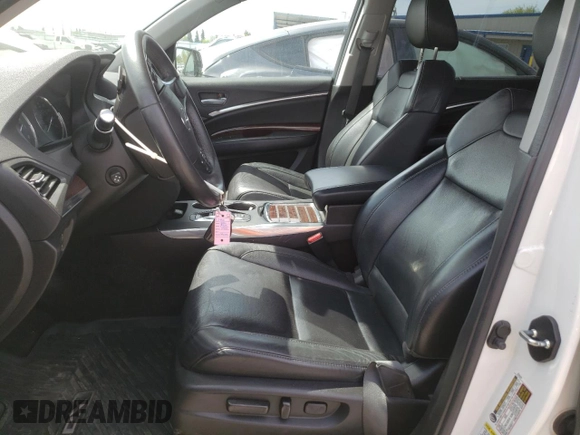 2016 Acura MDX w/Advance with VIN 5FRYD4H91GB029793, listed as a Copart auction lot 52974795 with 75,543 mi miles and Salvage Title. Bid and sale history available at carsss.com. Image 7.