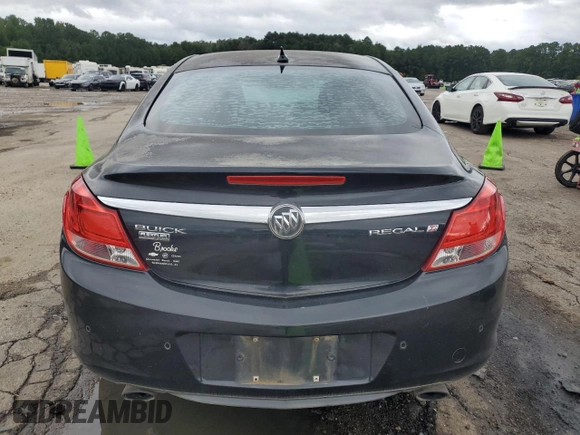 2011 Buick Regal CXL Turbo TO1 with VIN W04GV5EV9B1085574, listed as a Copart auction lot 71476324 with 151,806 mi miles and Salvage Title. Bid and sale history available at carsss.com. Image 6.