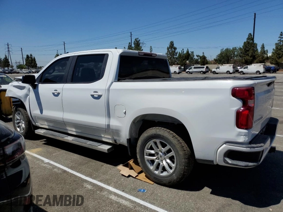 2020 Chevrolet Silverado 1500 RST with VIN 3GCPWDET4LG417516, listed as a Copart auction lot 65109784 with 73,299 mi miles and Salvage Title. Bid and sale history available at DreamBid. Image 2.