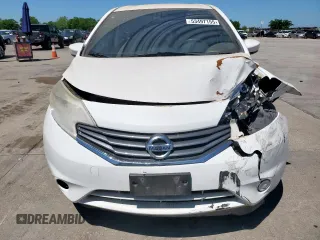 2015 Nissan Note S with VIN 3N1CE2CP6FL420914, listed as a Copart auction lot 53497155 with Not provided miles and Salvage title. Bid and sale history available at DreamBid. Image 5.