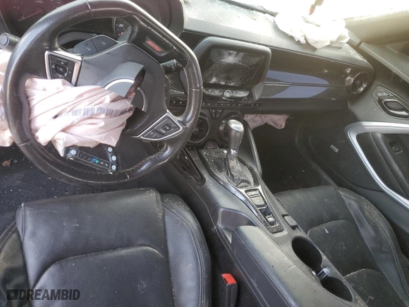 2019 Chevrolet Camaro 2SS with VIN 1G1FH1R71K0104517, listed as a Copart auction lot 48280975 with 0 mi miles and Salvage Title. Bid and sale history available at carsss.com. Image 8.