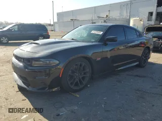 2020 Dodge Charger Scat Pack Widebody z VIN 2C3CDXGJ6LH185832, wystawiony jako Copart lot #51039485 z przebiegiem 43 898 mil mil oraz Szkoda całkowita • Salvage title. Historia ofert i sprzedaży dostępna na DreamBid. Obrazek 1.
