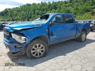 2021 Ram 2500 Big Horn with VIN 3C6UR5DJ0MG511627, listed as a Copart auction lot 56628155 with 159,547 mi miles and Salvage title. Bid and sale history available at DreamBid. Image 1.