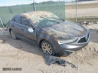 2019 Acura ILX with VIN 19UDE2F33KA000475, listed as a IAAI auction lot 41680296 with 67,053 mi miles. Bid and sale history available at carsss.com. Image 1.
