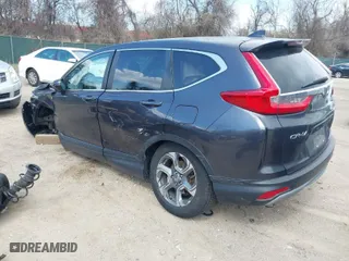 2017 Honda CR-V EX-L with VIN 5J6RW2H8XHL015587, listed as a IAAI auction lot 41847706 with 72,955 mi miles. Bid and sale history available at carsss.com. Image 3.