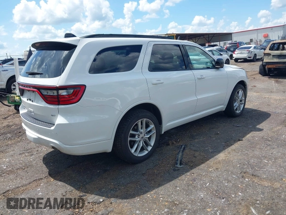2023 Dodge Durango GT Plus with VIN 1C4RDJDG4PC688294, listed as a IAAI auction lot 42732273 with 63,384 mi miles and . Bid and sale history available at DreamBid. Image 4.