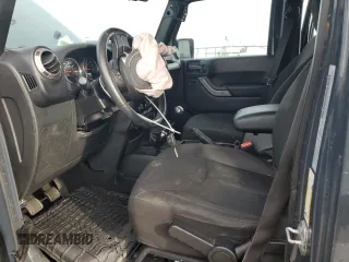 2018 Jeep Wrangler JK Unlimited Sport with VIN 1C4BJWDG0JL834219, listed as a Copart auction lot 87192904 with 77,452 mi miles and Salvage Title. Bid and sale history available at carsss.com. Image 7.