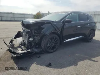 2024 Nissan Murano Platinum with VIN 5N1AZ2DS9RC100865, listed as a Copart auction lot 71658714 with 10,130 mi miles and Salvage Title. Bid and sale history available at DreamBid. Image 1.