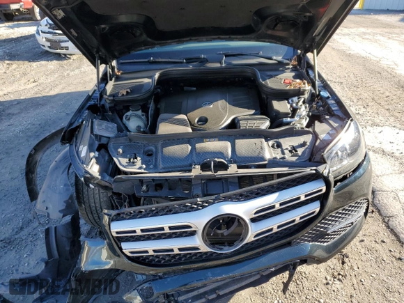 2020 Mercedes-Benz GLS with VIN 4JGFF5KE2LA051153, listed as a Copart auction lot 68339612 with 43,525 mi miles. Bid and sale history available at carsss.com. Image 12.