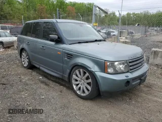 2006 Land Rover Range Rover Sport HSE with VIN SALSF25466A931791, listed as a Copart auction lot 53651055 with 180,667 mi miles and Salvage Title. Bid and sale history available at DreamBid. Image 4.