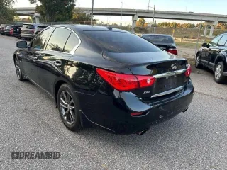 2017 Infiniti Q50 Signature Edition z VIN JN1EV7AR6HM841552, wystawiony jako Copart lot #59060765 z przebiegiem 106 595 mil mil oraz Czysty tytuł • Clean title. Historia ofert i sprzedaży dostępna na DreamBid. Obrazek 3.