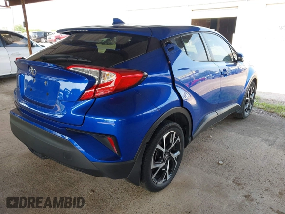 2021 Toyota C-HR LE with VIN NMTKHMBX8MR129267, listed as a IAAI auction lot 41935686 with 46,058 mi miles. Bid and sale history available at carsss.com. Image 4.
