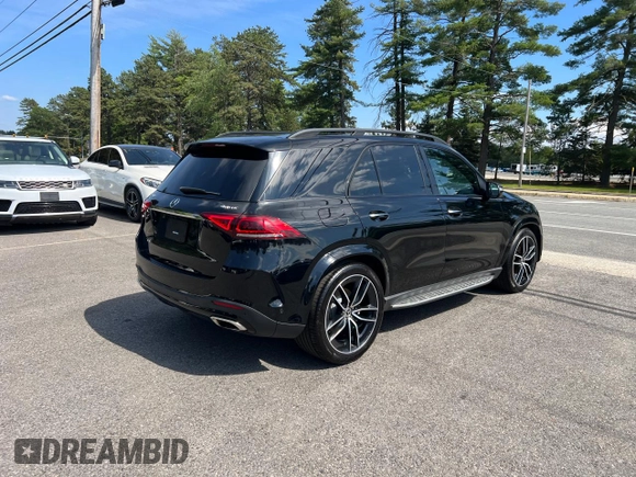 2020 Mercedes-Benz GLE 580 with VIN 4JGFB8GB6LA173655, listed as a Copart auction lot 62782015 with 120,087 mi miles and Clean title. Bid and sale history available at DreamBid. Image 4.