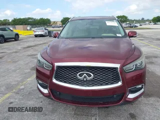 2019 Infiniti QX60 LUXE with VIN 5N1DL0MN3KC502044, listed as a IAAI auction lot 42130349 with 276,156 mi miles. Bid and sale history available at carsss.com. Image 6.