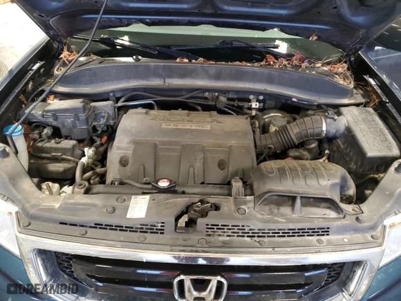 2009 Honda Ridgeline RT with VIN 5FPYK16229B102191, listed as a Copart auction lot 80569974 with 189,220 mi miles and Salvage Title. Bid and sale history available at carsss.com. Image 12.