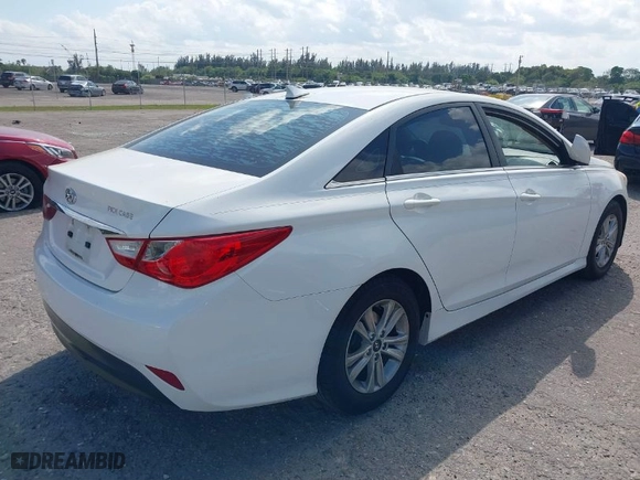 2014 Hyundai Sonata GLS with VIN 5NPEB4AC3EH923678, listed as a IAAI auction lot 41802346 with 137,812 mi miles. Bid and sale history available at carsss.com. Image 4.