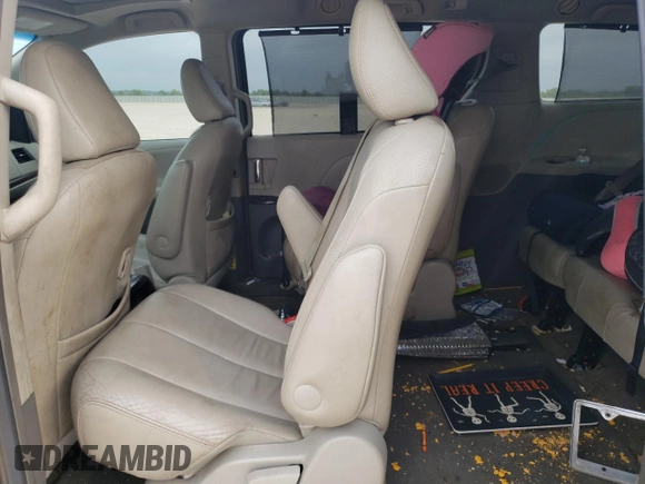 2014 Toyota Sienna XLE with VIN 5TDYK3DC2ES510647, listed as a Copart auction lot 54488845 with 216,091 mi miles and Salvage Title. Bid and sale history available at DreamBid. Image 11.