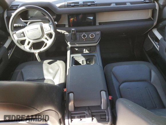 2020 Land Rover Defender S with VIN SALEJEEX4L2021585, listed as a Copart auction lot 74440654 with Not provided miles and Salvage title. Bid and sale history available at DreamBid. Image 8.
