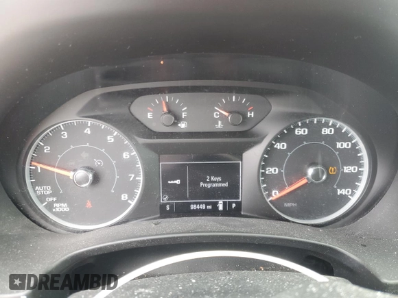 2018 GMC Terrain SLE with VIN 3GKALTEV0JL360685, listed as a Copart auction lot 46812315 with 98,449 mi miles and Salvage Title. Bid and sale history available at carsss.com. Image 9.