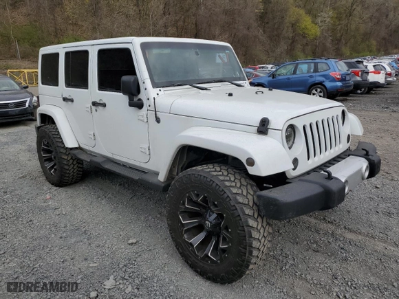2014 Jeep Wrangler Unlimited Sahara with VIN 1C4HJWEG1EL320667, listed as a Copart auction lot 53719395 with 144,802 mi miles and Clean Title. Bid and sale history available at carsss.com. Image 4.